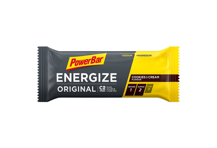 PowerBar Energize Original energibar - Cookies & Cream (25 stk.)