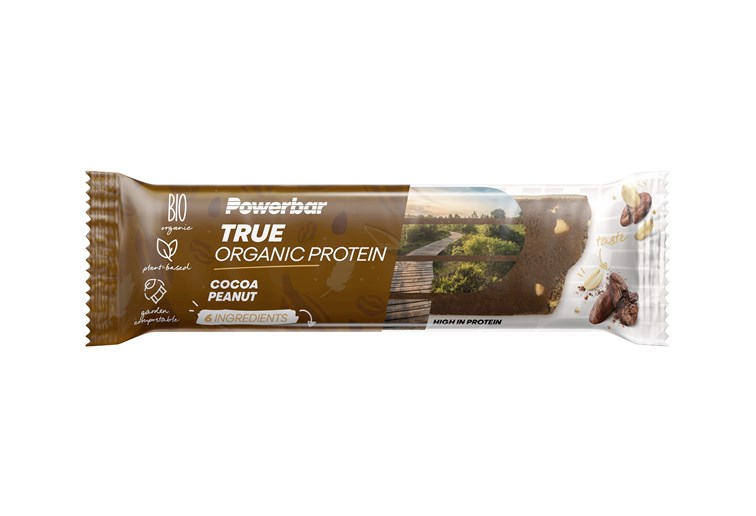 PowerBar True Organic Protein Bar Cocoa Peanut (16 stk.)